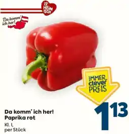 Billa Da komm' ich her! Paprika rot Angebot