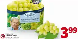 Billa SanLucar Trauben weiß Angebot