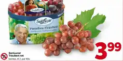 Billa SanLucar Trauben rot Angebot