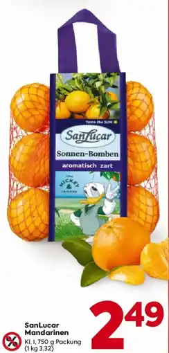 Billa SanLucar Mandarinen Angebot