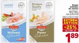 Billa Berger Schinken Angebot