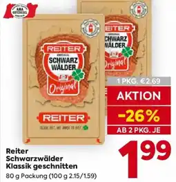 Billa Reiter Schwarzwälder Klassik geschnitten Angebot
