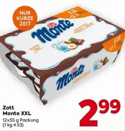Billa Zott Monte XXL Angebot