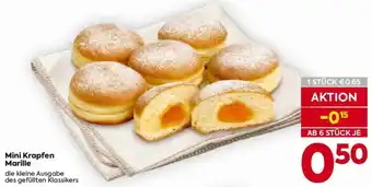 Billa Mini Krapfen Marille Angebot