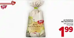 Billa Ja! Natürlich Bio-Sauerkraut Angebot
