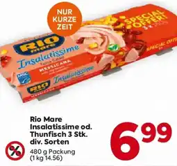 Billa Rio Mare Insalatissime od. Thunfisch Angebot