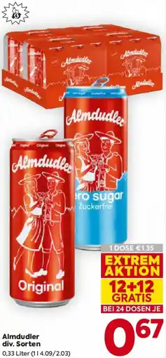 Billa Almdudler Angebot