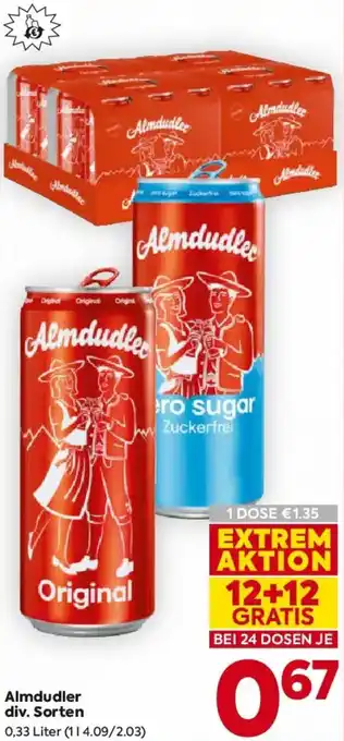 Billa Almdudler Angebot
