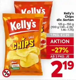 Billa Kelly's Chips Angebot