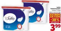 Billa Softis Toilettenpapier Angebot