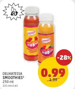 PENNY Delikatessa smoothies Angebot