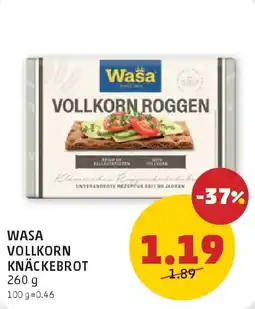 PENNY Wasa vollkorn knäckebrot Angebot