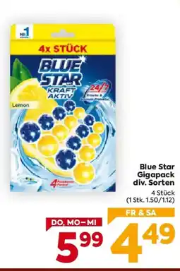 Billa Blue Star Gigapack Angebot