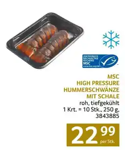 Transgourmet Msc high pressure hummerschwänze mit schale Angebot