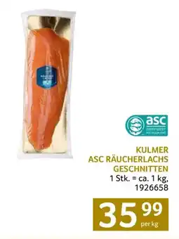Transgourmet Kulmer asc räucherlachs geschnitten Angebot