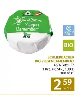 Transgourmet Schlierbacher bio ziegencamembert Angebot