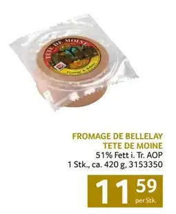 Transgourmet Fromage de bellelay tete de moine Angebot