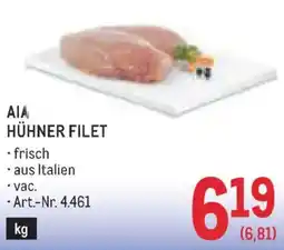 Metro AIA Hühner Filet Angebot