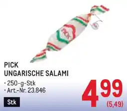 Metro Pick Ungarische Salami Angebot