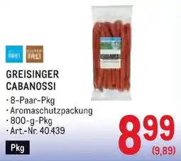 Metro Greisinger Cabanossi Angebot