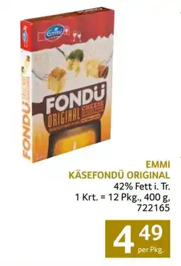 Transgourmet Emmi käsefondü original Angebot