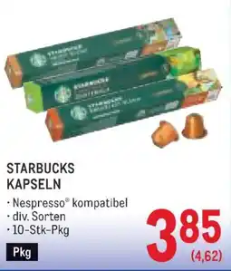 Metro Starbucks Kapseln Angebot