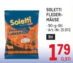 Metro Soletti Fledermäuse Angebot
