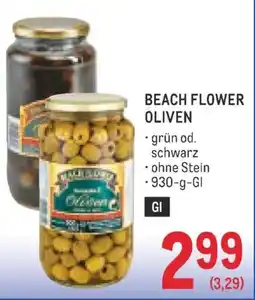 Metro Beach Flower Oliven Angebot