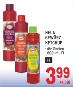 Metro Hela Gewürz-Ketchup Angebot