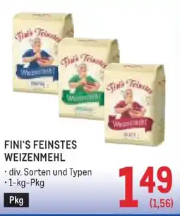 Metro Fini's Feinstes Weizenmehl Angebot