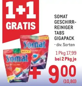 Somat Geschirrreiniger Tabs