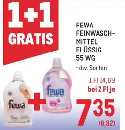 Metro FEWA FEINWASCHMITTEL FLÜSSIG Angebot