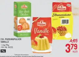 Metro Haas Puddingpulver Vanille Angebot