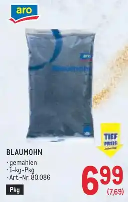 Metro aro Blaumohn Angebot
