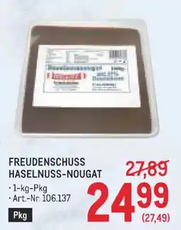 Metro Freudenschuss Haselnuss-Nougat Angebot