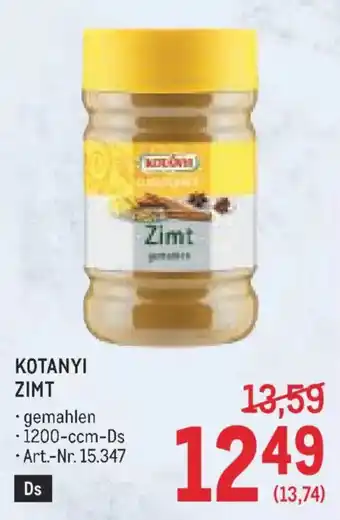 Kotanyi Zimt