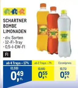 Metro Schartner Bombe Limonaden Angebot