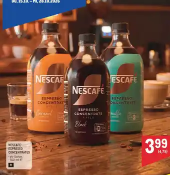 Nescafe Espresso Concentrates