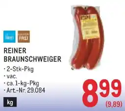 Metro Reiner Braunschweiger Angebot