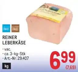Metro Reiner Leberkäse Angebot