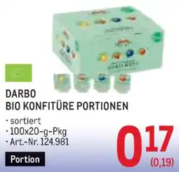 Metro Darbo Bio Konfitüre Portionen Angebot