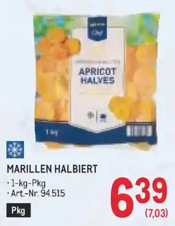 Metro Chef Apricot Halves Angebot