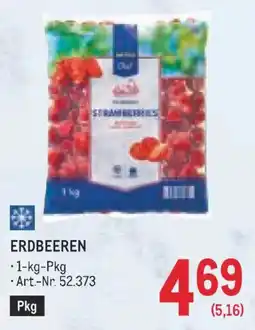 Metro Chef Erdbeeren Angebot