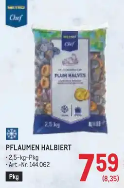 Metro METRO Chef Pflaumen Halbiert Angebot