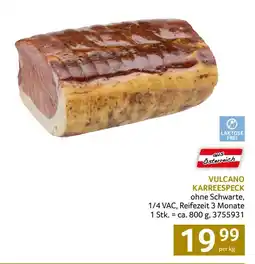 Transgourmet Vulcano karreespeck Angebot