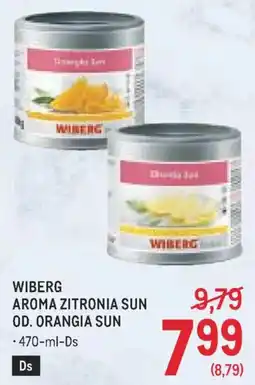 Metro Wiberg Aroma Zitronia Sun Angebot