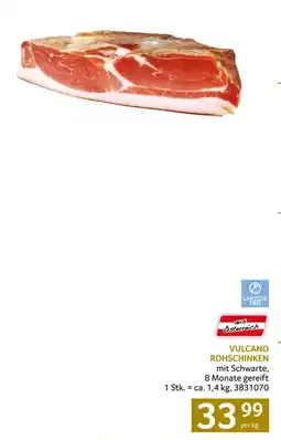 Transgourmet Vulcano rohschinken Angebot