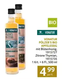 Transgourmet Vonatur pölzer's bio apfelessig Angebot
