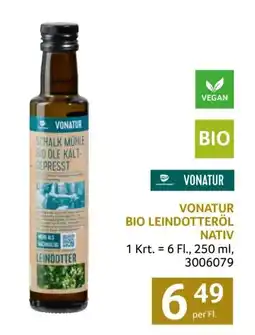 Transgourmet Vonatur bio leindotteröl nativ Angebot