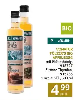 Transgourmet Vonatur pölzer's bio apfelessig Angebot